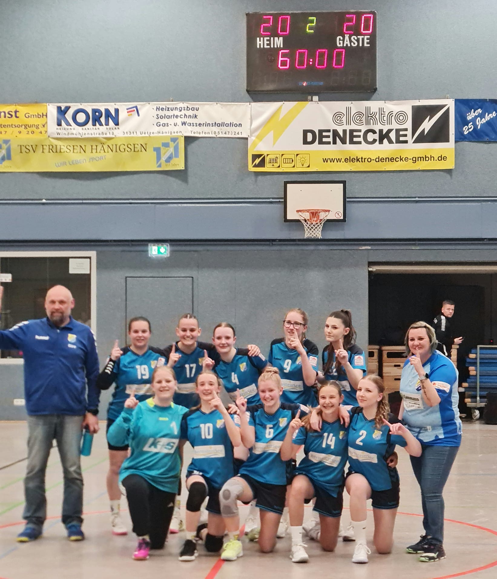 Weibliche A-Jugend – SG Misburg: Revanche? Fast!